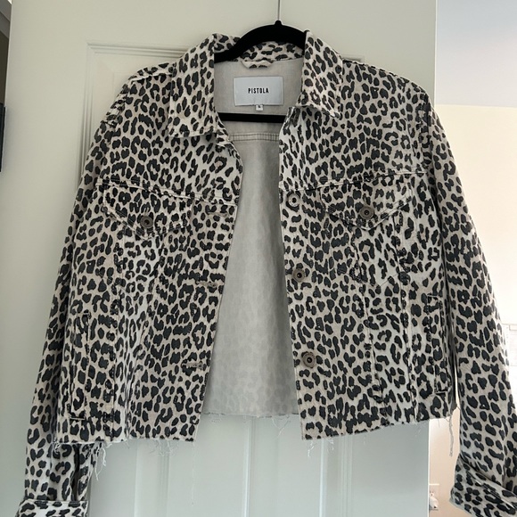 Pistola Cheetah Print Jacket. Size S. Worn once - Picture 1 of 2